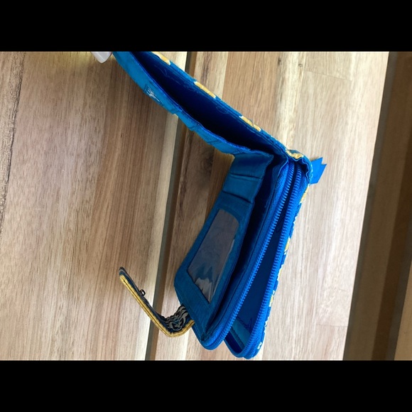 Vera Bradley Riviera Blue Wallet - Picture 7 of 9